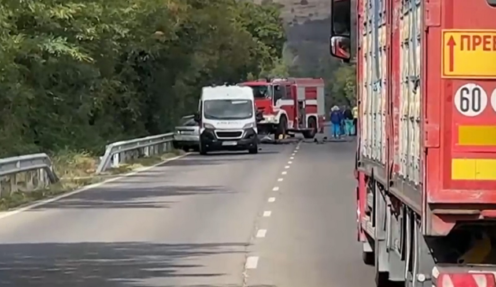 Ужасяващи разкрития за челната катастрофа край Мъглиж: Шофьорът бил наркозависим, изхвърлил баща си в движение